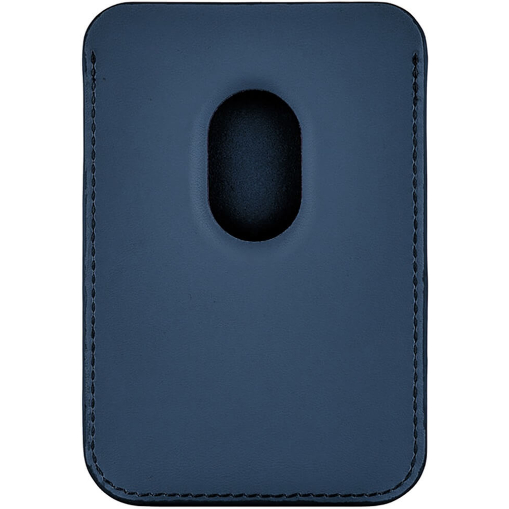 Чехол защитный uBear Shell Case, кардхолдер, эко-кожа, тёмно-синий